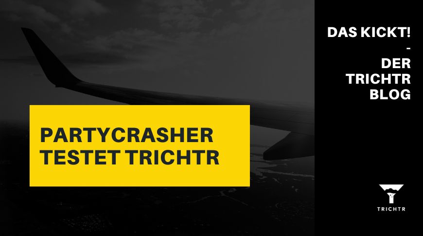 Partycrasher testet Trichter DOPPELBUMS | TRICHTR Biertrichter