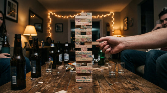 Jenga Trinkspiel: Regeln, 50+ Aufgaben und DIY-Anleitung | TRICHTR