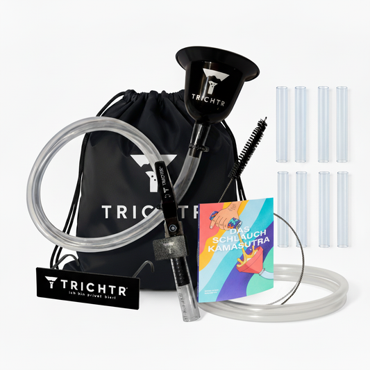TRICHTR Striker Speed - Geschenk Bundle - Biertrichter mit Zeitmessung & Zubehör